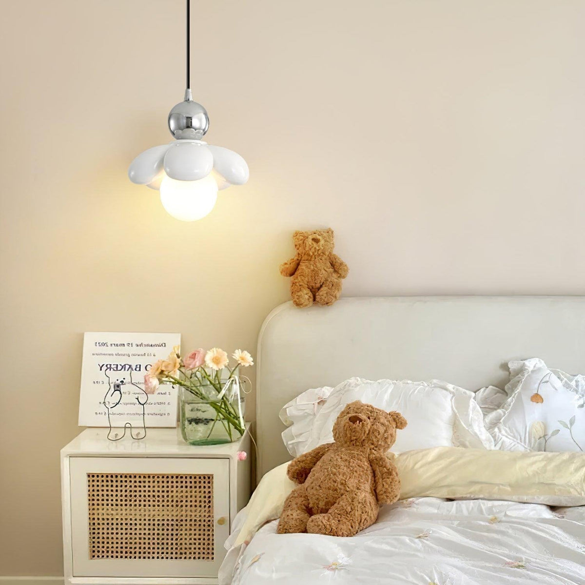 Blossi hanglamp met bloemmotief
