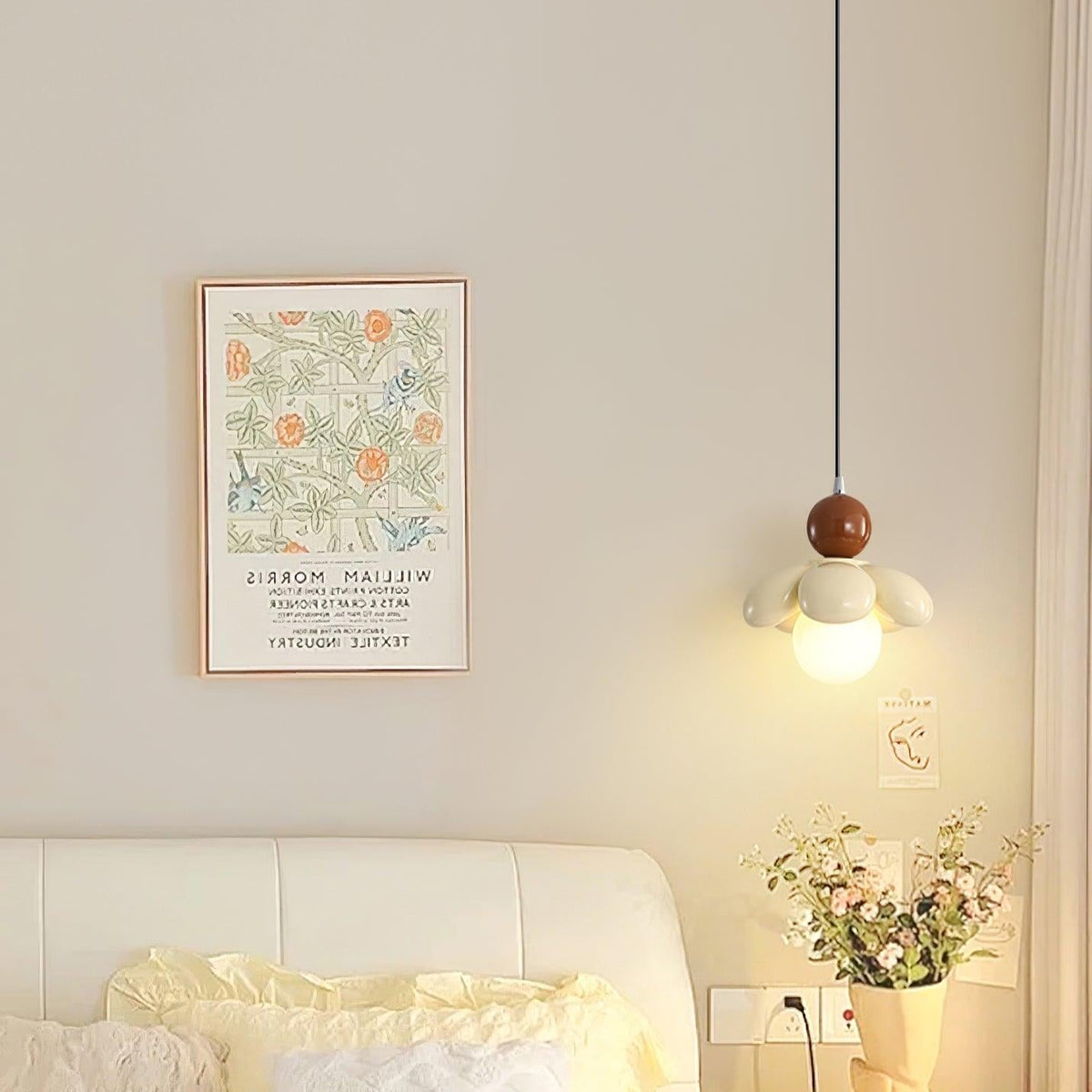 Blossi hanglamp met bloemmotief