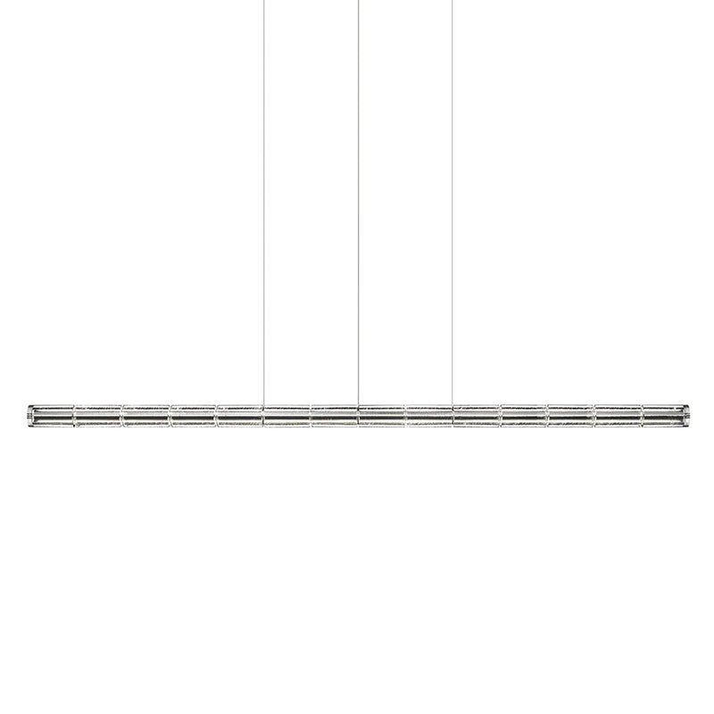 Karoa lineaire hanglamp met matglas