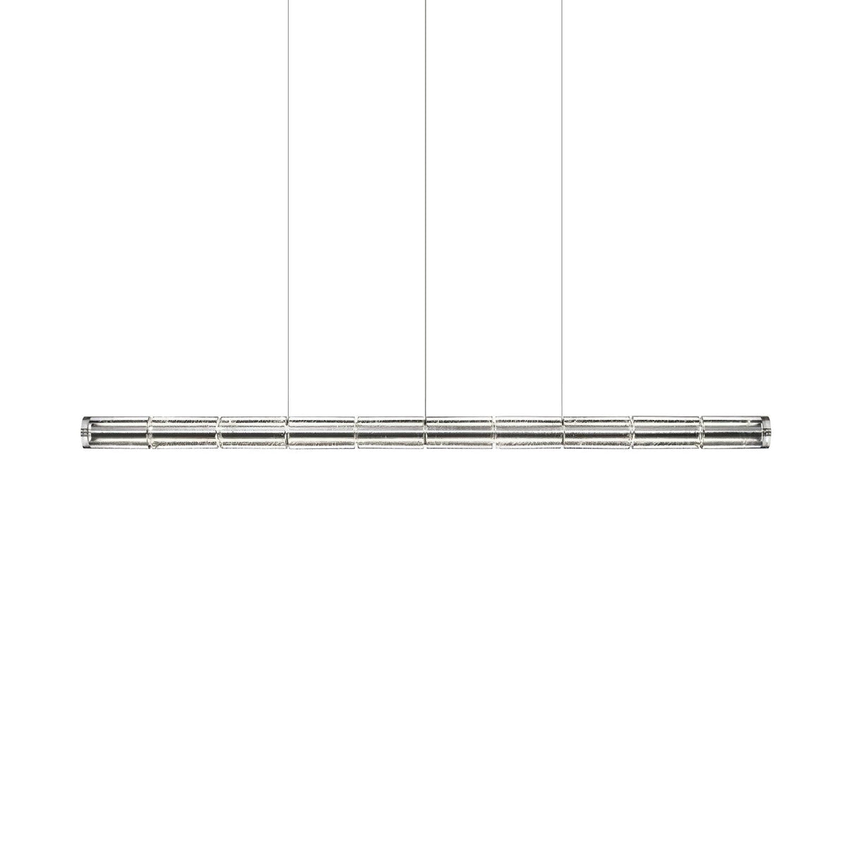 Karoa lineaire hanglamp met matglas