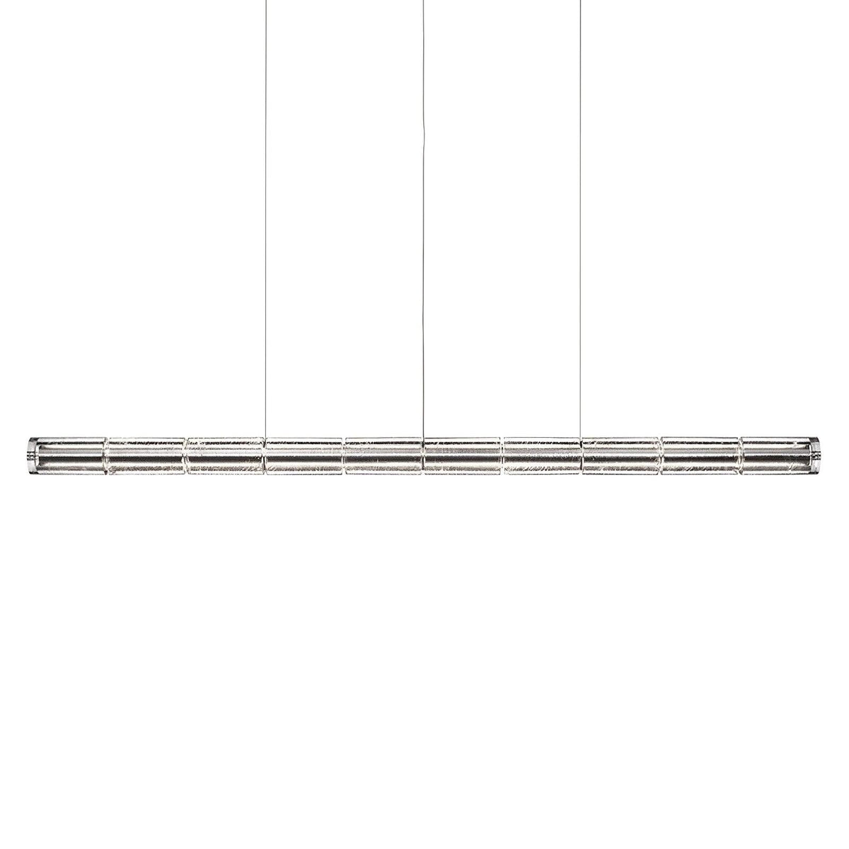 Karoa lineaire hanglamp met matglas