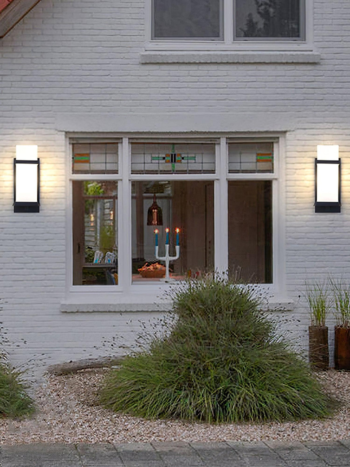 Dula Noordse kunst glas Buitenwandlamp