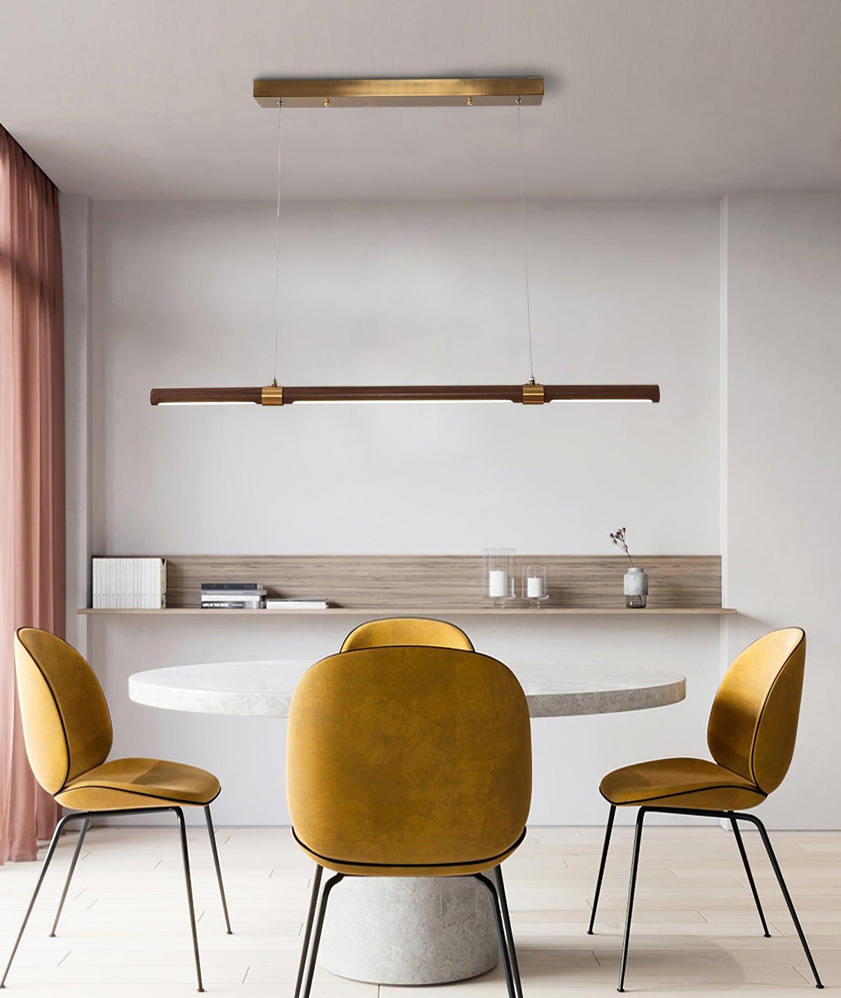 Quenel acryl hanglamp met minimalistisch ontwerp