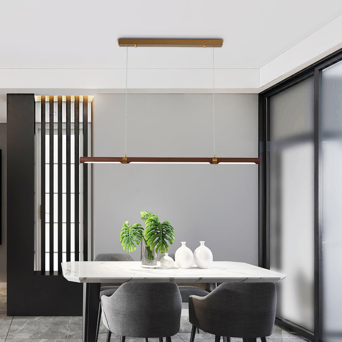 Quenel acryl hanglamp met minimalistisch ontwerp