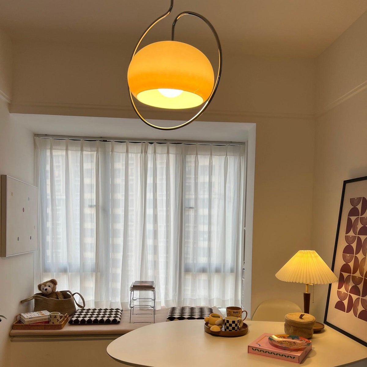 Medieval Premium Noordse kunst Swag glas hanglamp