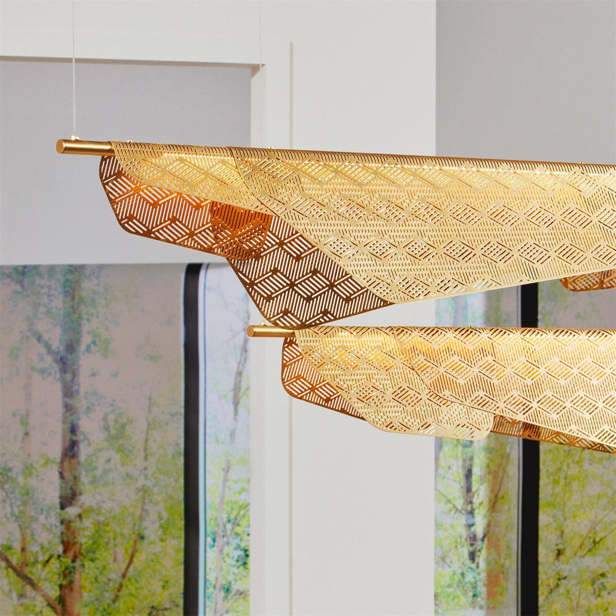 Aella Postmodern Luxe Kunst hanglamp