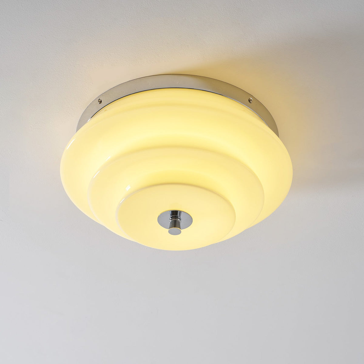 Eirenia plafondlamp met glas