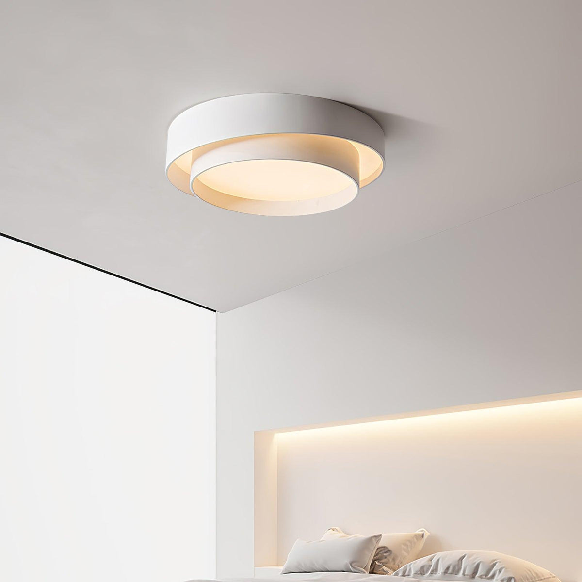 Velaline plafondlamp dubbele lagen moderne cilinder