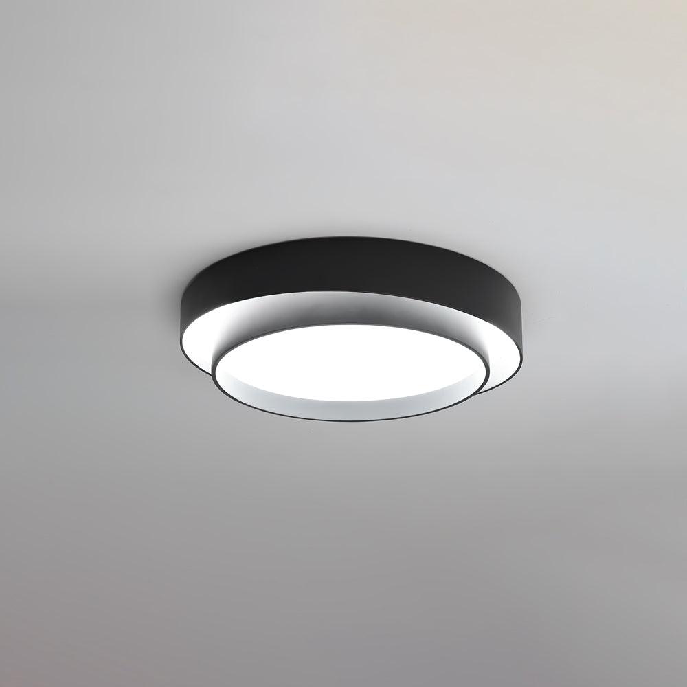 Velaline plafondlamp dubbele lagen moderne cilinder