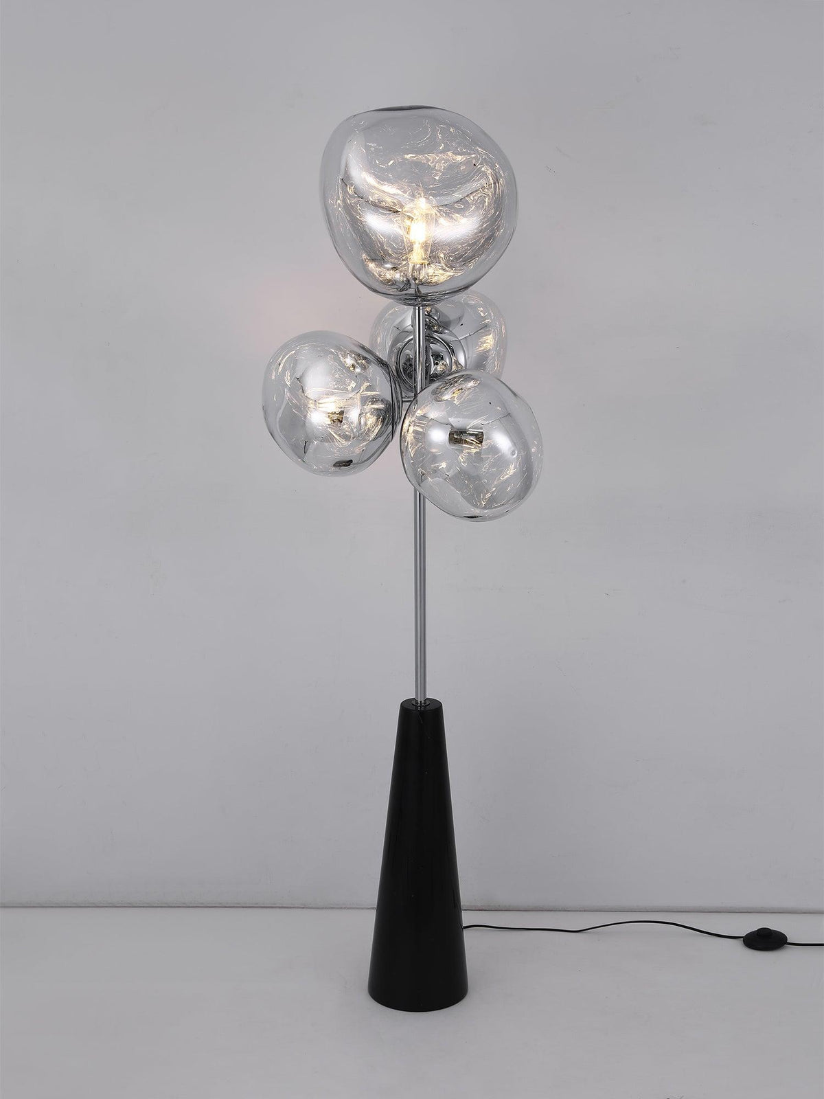 Viri moderne vloerlamp met marmer