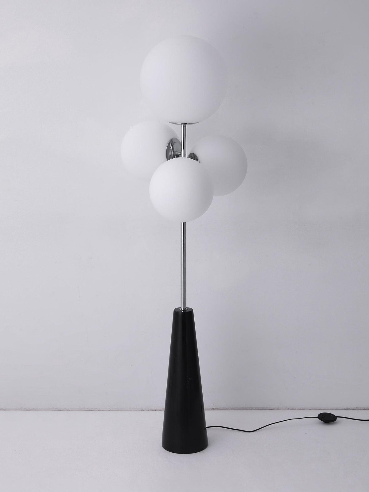 Viri moderne vloerlamp met marmer