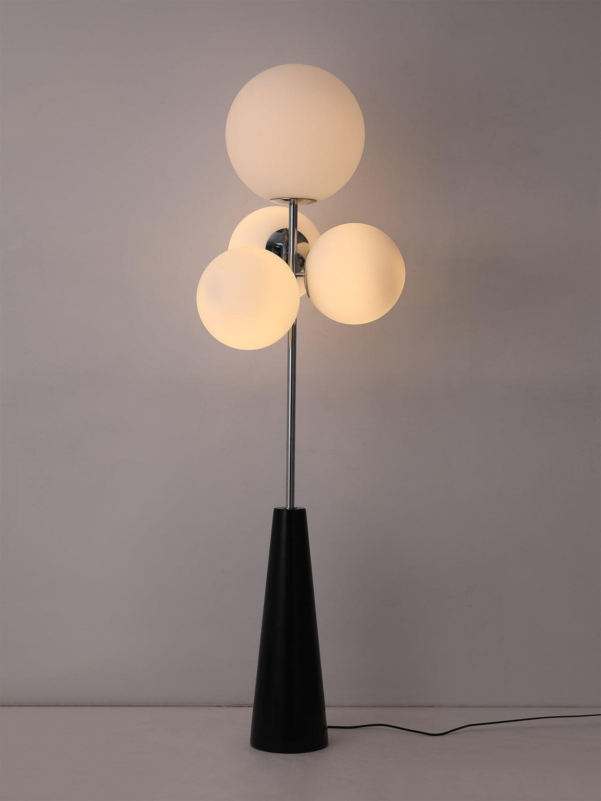 Viri moderne vloerlamp met marmer