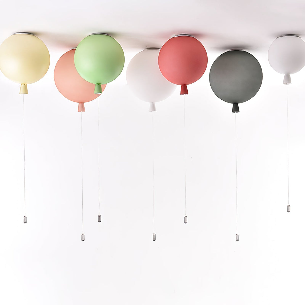 Elaron hanglamp ballonvorm speels