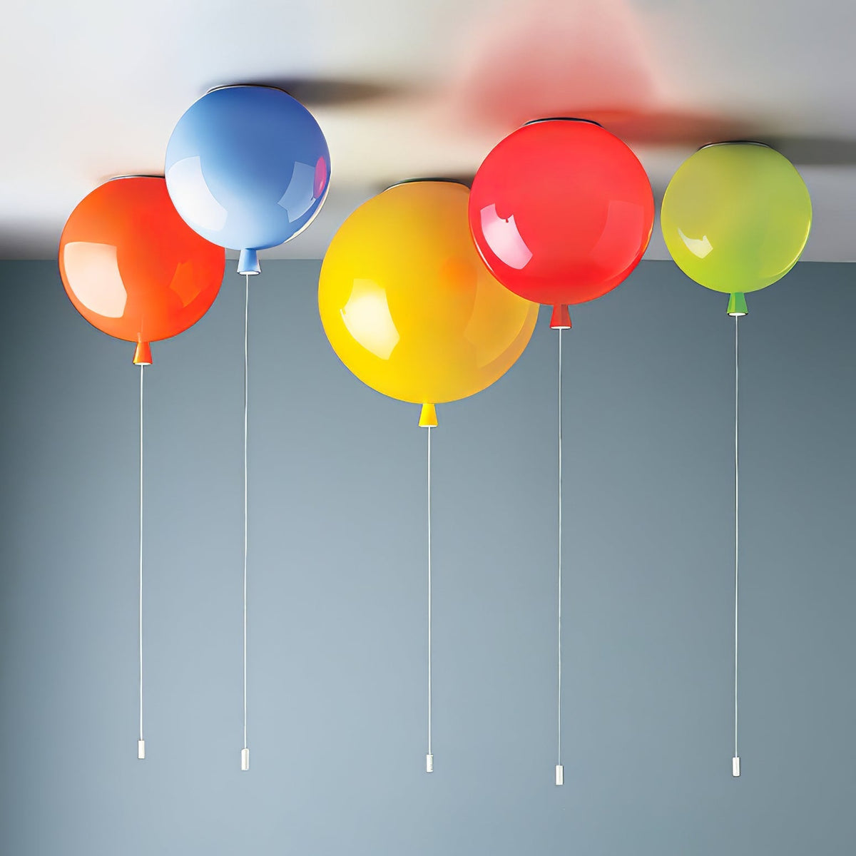 Elaron hanglamp ballonvorm speels