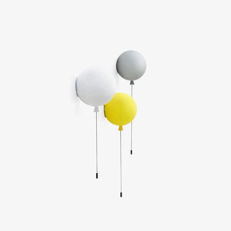 Kiri Vrolijk Dromerige ballonnen Kunststof Wandlamp