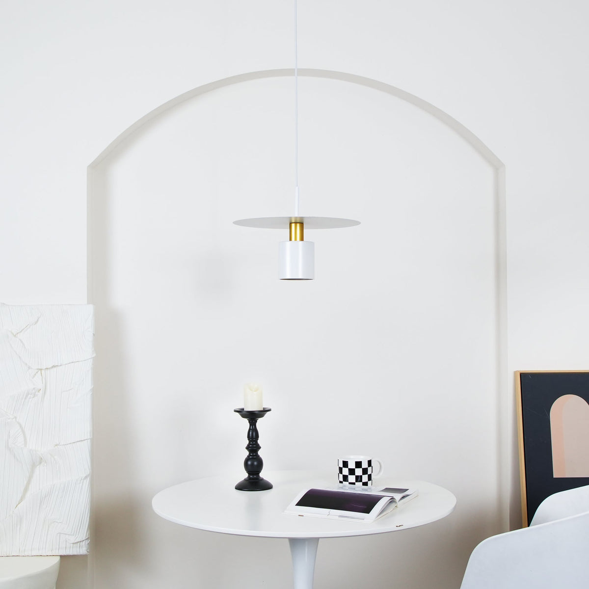 Erixy hanglamp Cilinder Schijf Industrieel