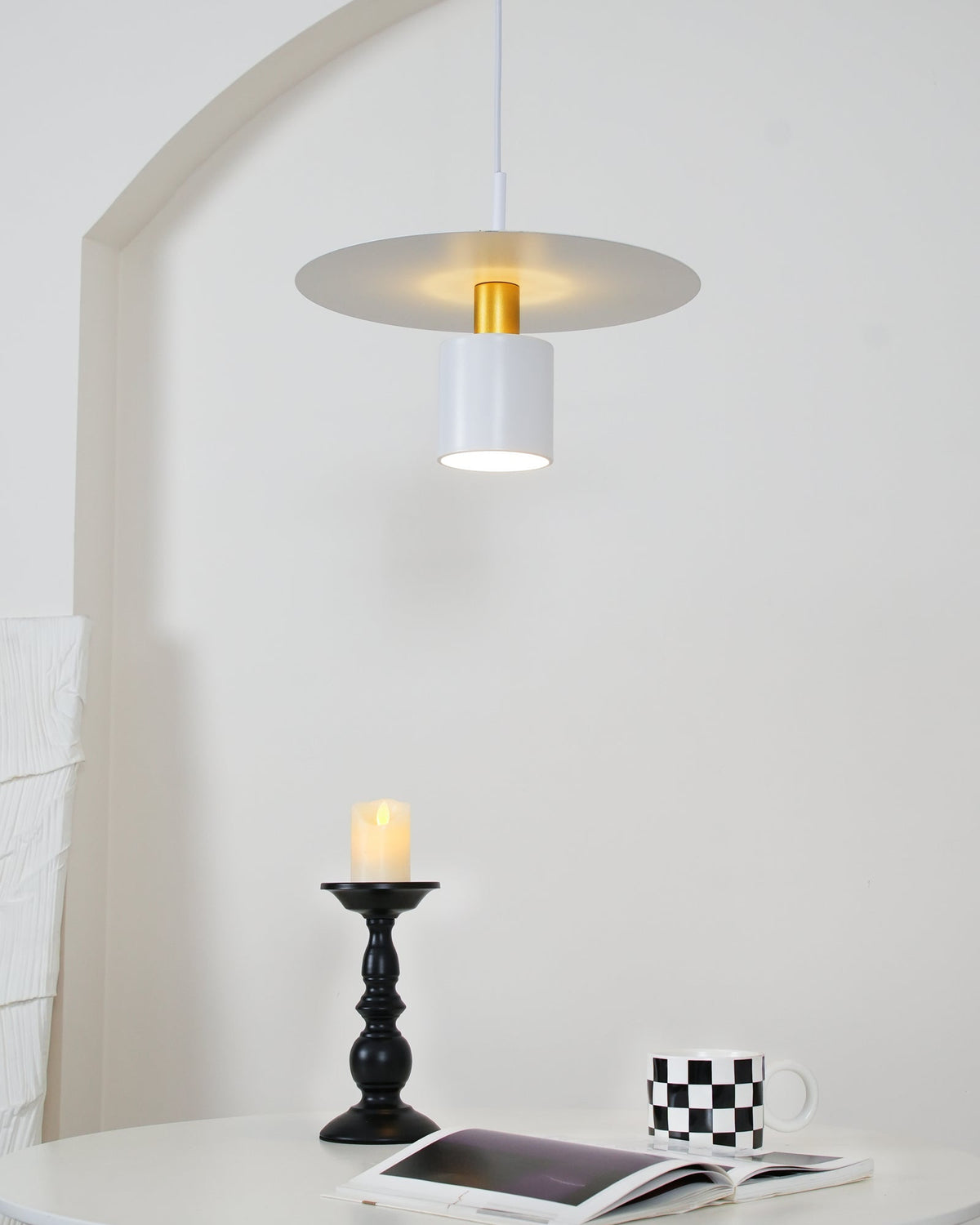 Erixy hanglamp Cilinder Schijf Industrieel