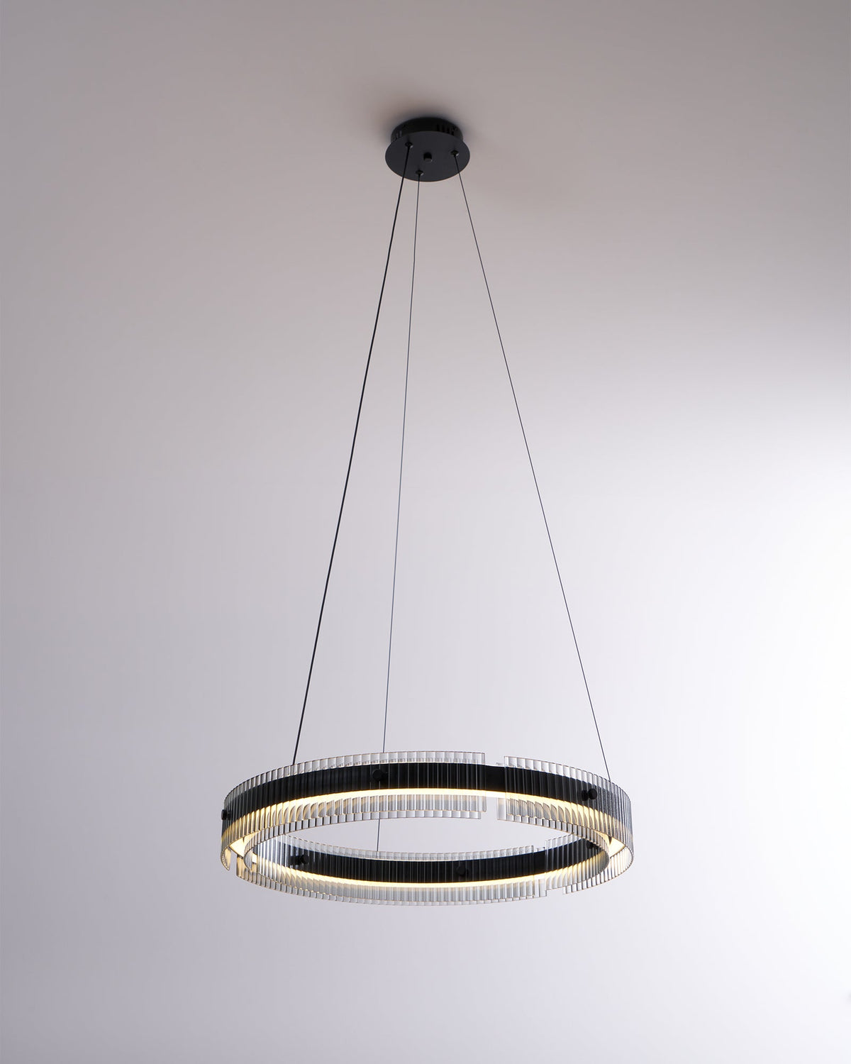 Veliviel Kroonluchter Ring Minimalistisch LED