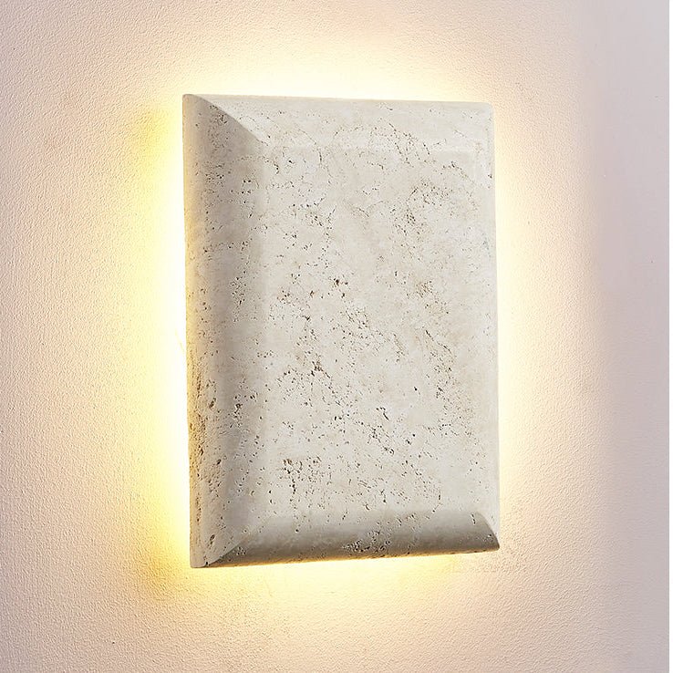 Mesarra travertin wandlamp