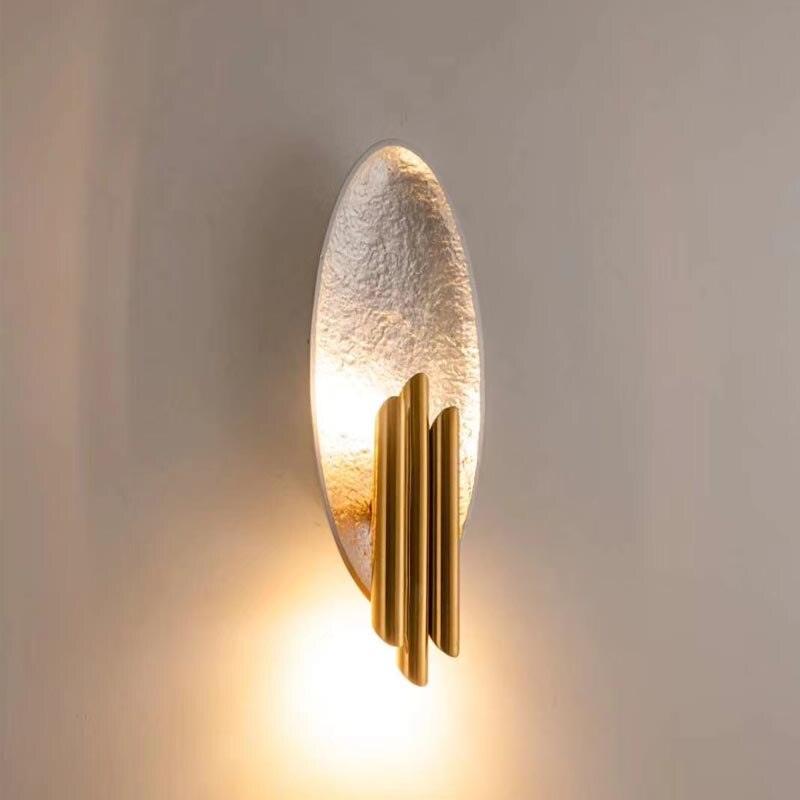 Aurerielle wandlamp Goud Zwart Minimalistisch