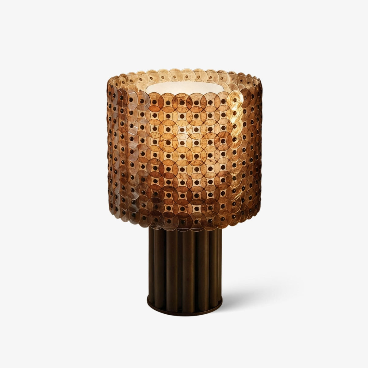 Calaliella Disc Lattice tafellamp