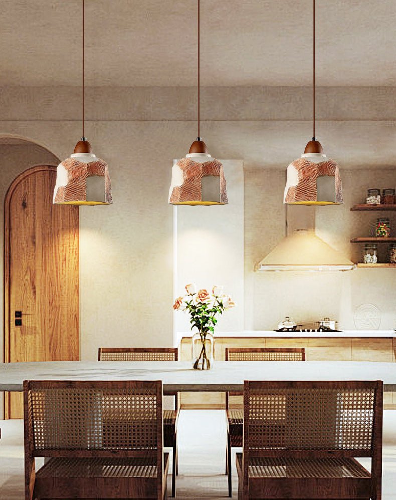 Caldreux Microcement Textured hanglamp