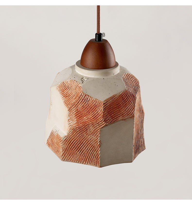 Caldreux Microcement Textured hanglamp