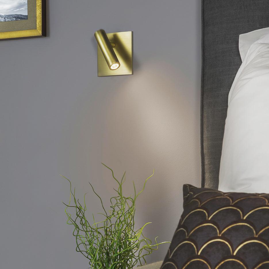 Teriiira Micro Square wandlamp met Schakelaar