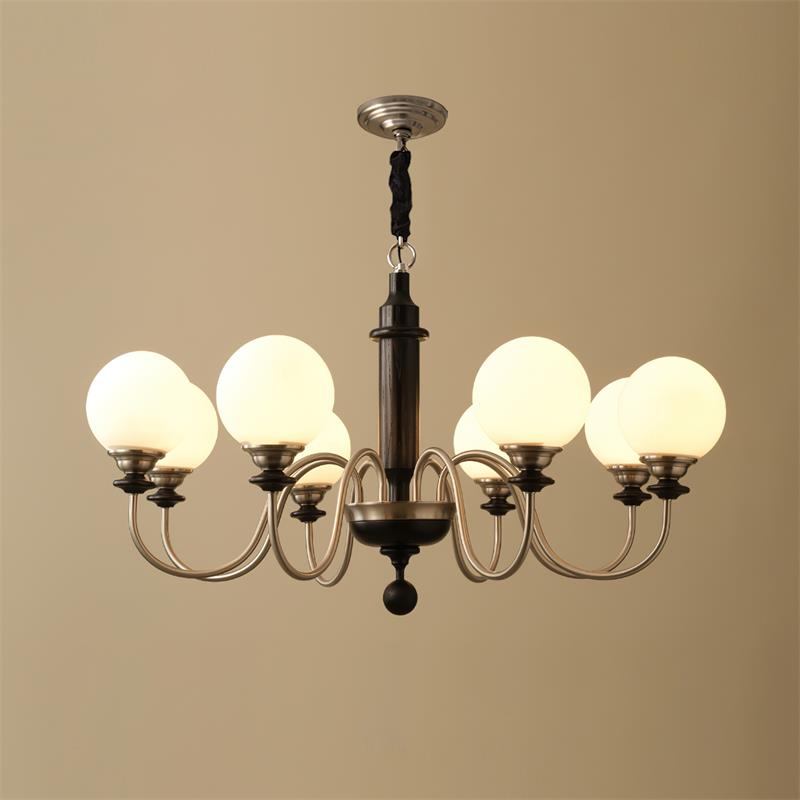 Lumivian 8-Light bollen Kroonluchter