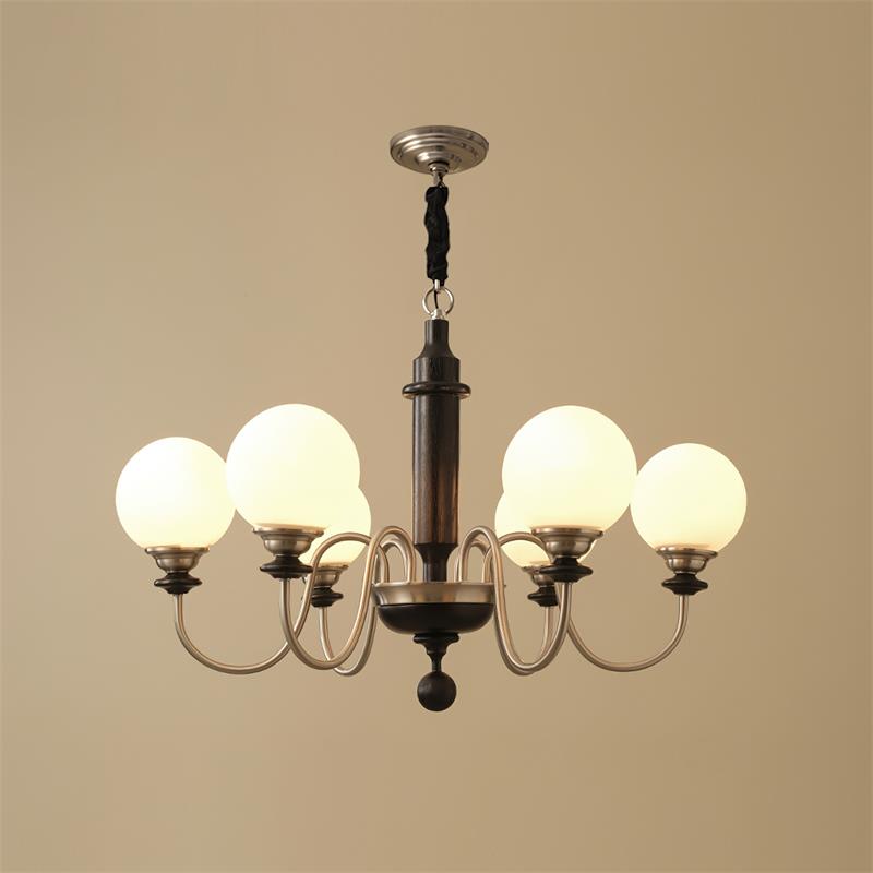 Lumivian 8-Light bollen Kroonluchter