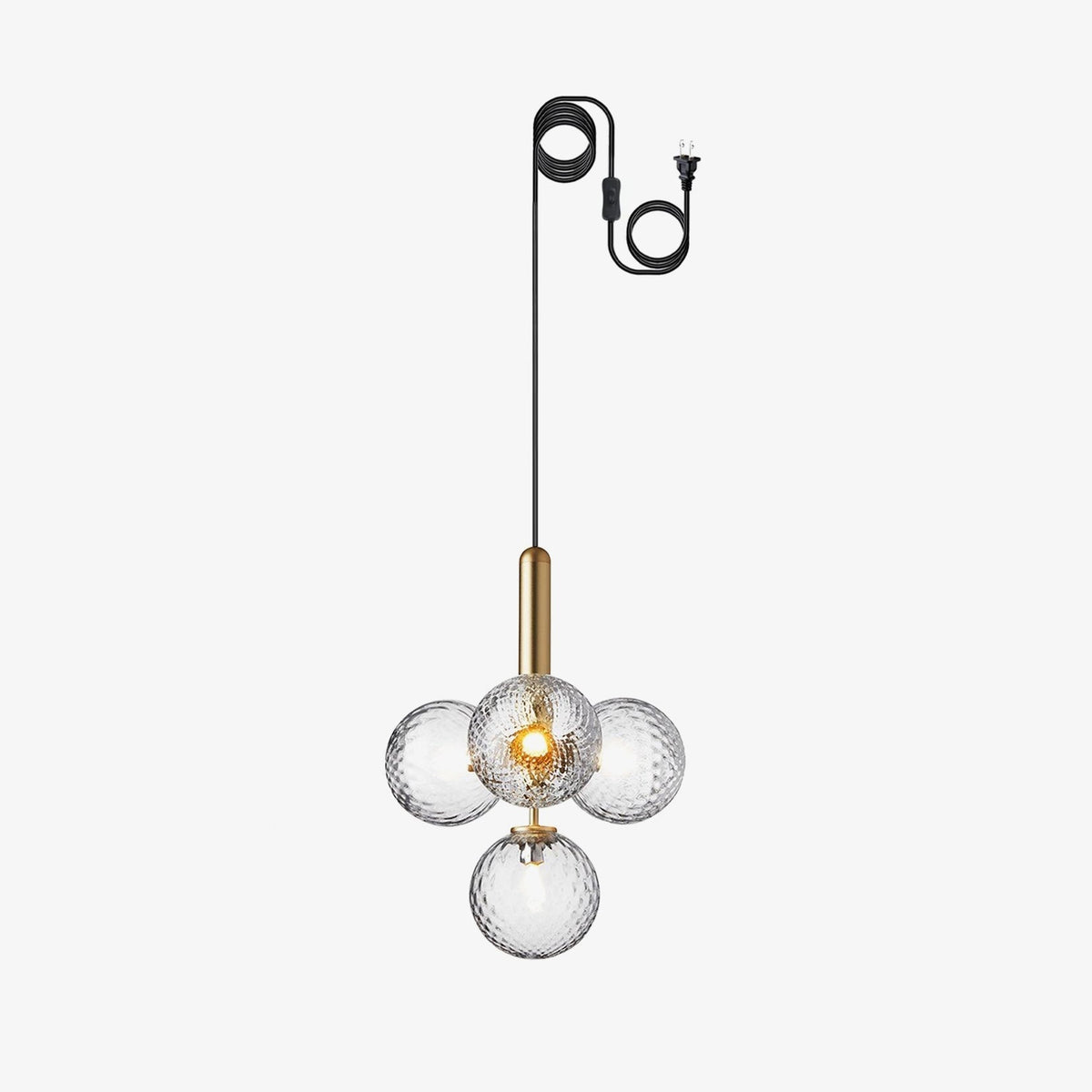 Teloza messing industriële hanglamp