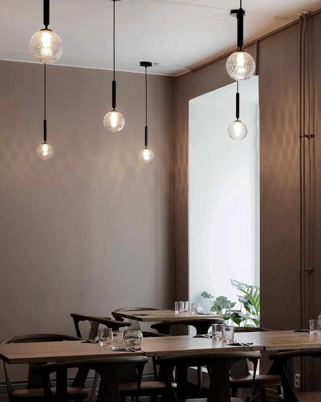 Lioraraya hanglamp met klassieke industriële stijl in glas
