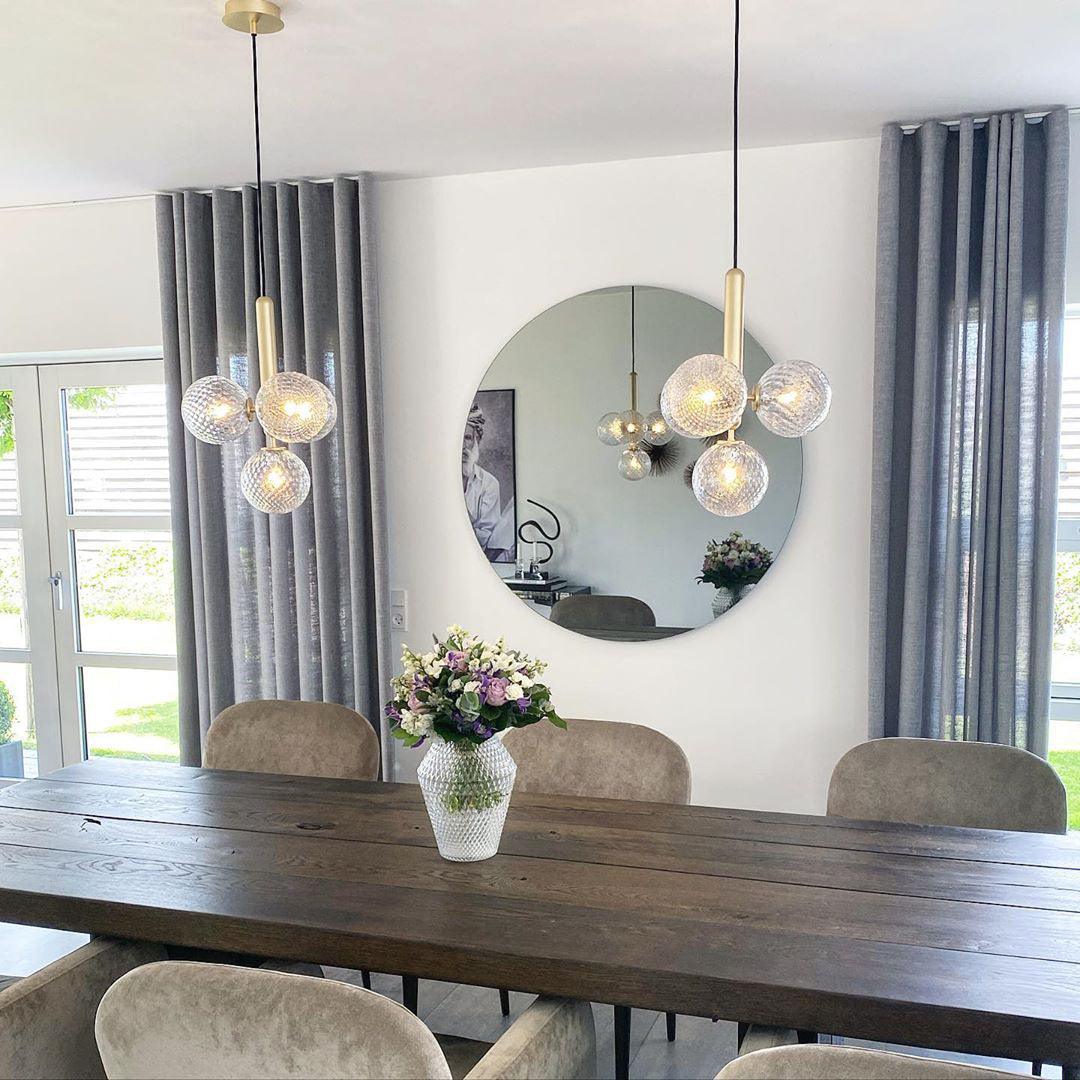 Lioraraya hanglamp met klassieke industriële stijl in glas