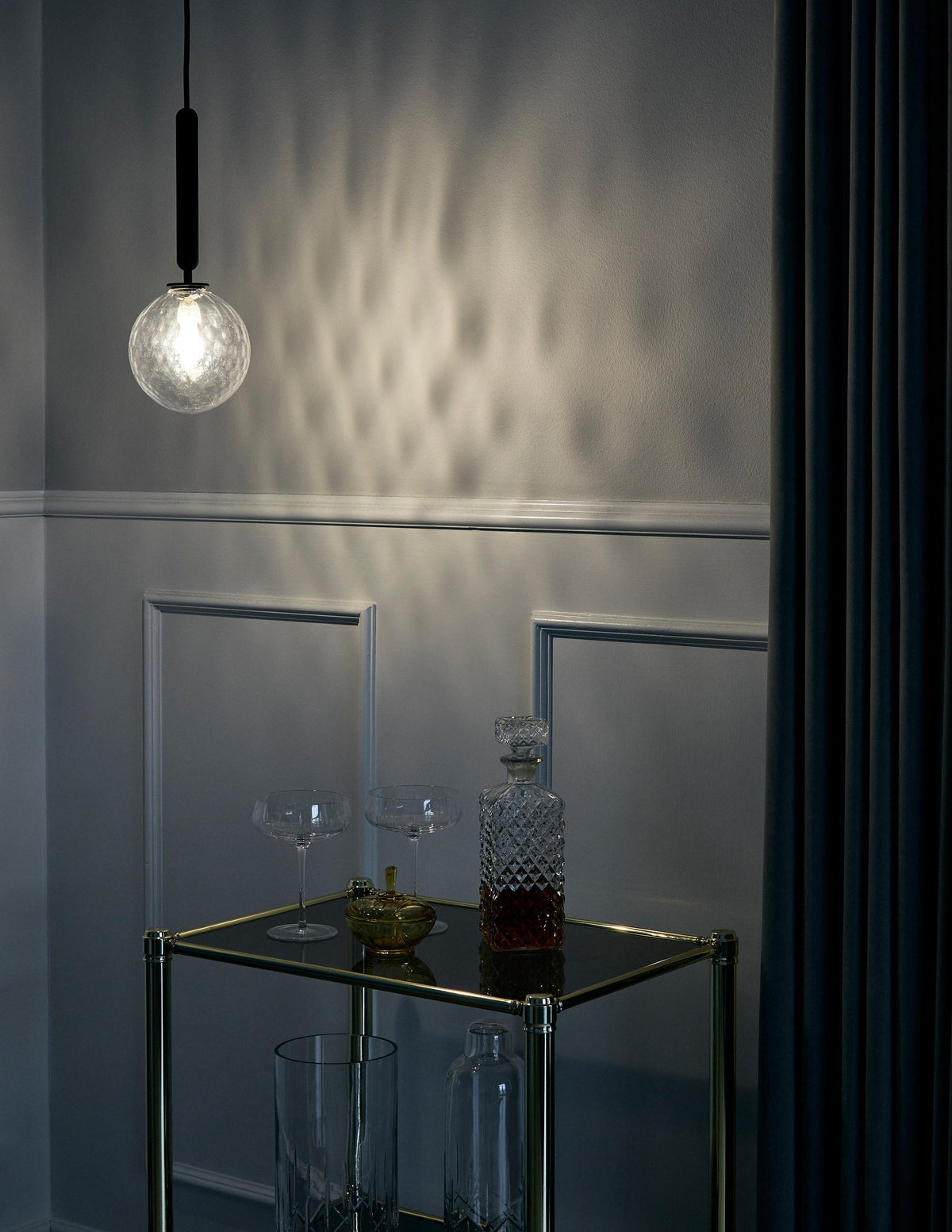 Aurelion Industriële hanglamp van messing