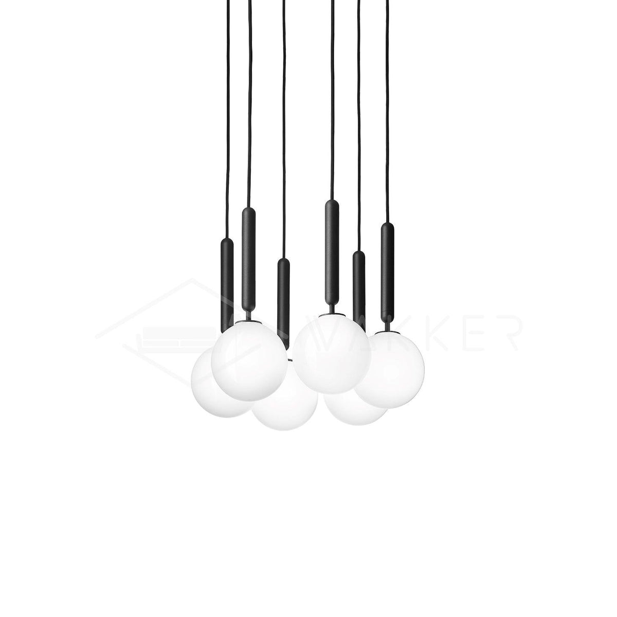 Lioraraya hanglamp met klassieke industriële stijl in glas