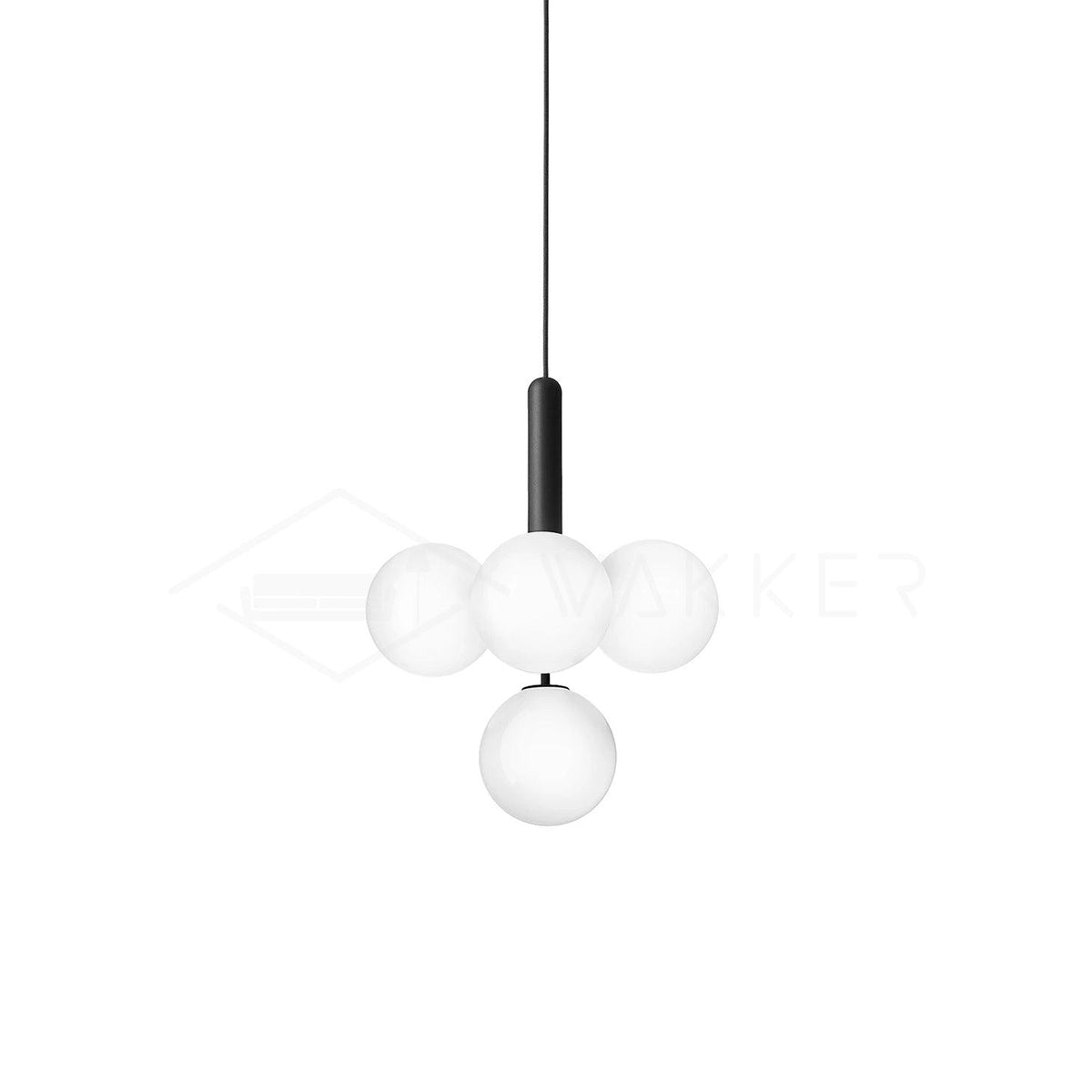 Lioraraya hanglamp met klassieke industriële stijl in glas