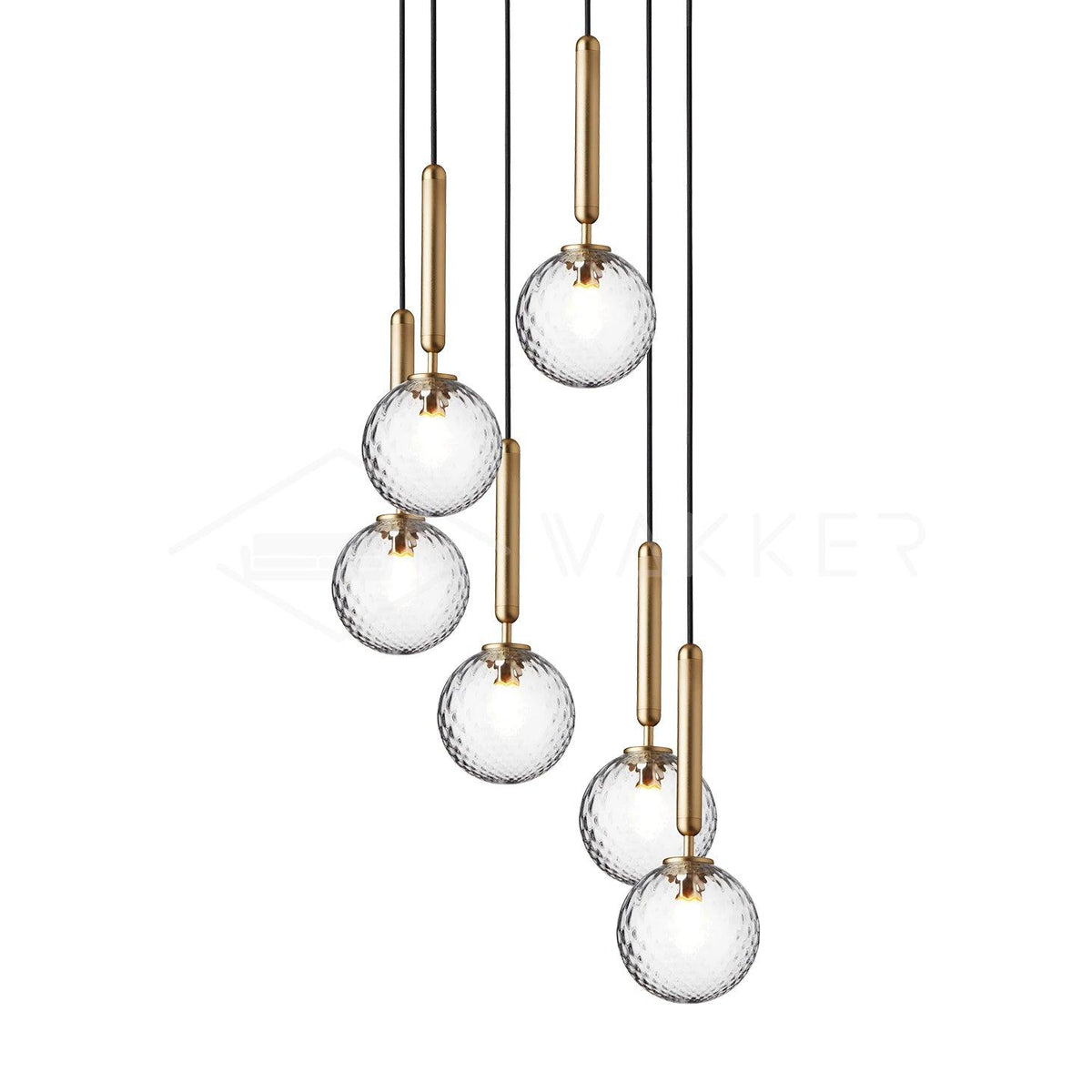 Lioraraya hanglamp met klassieke industriële stijl in glas
