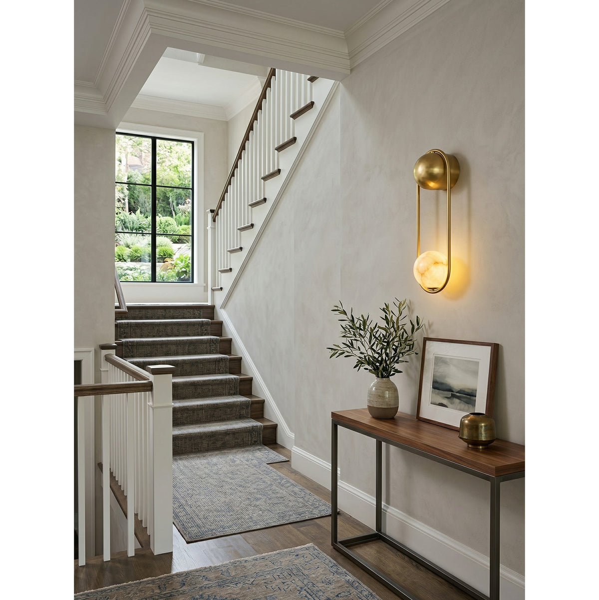Arvior albasten wandlamp
