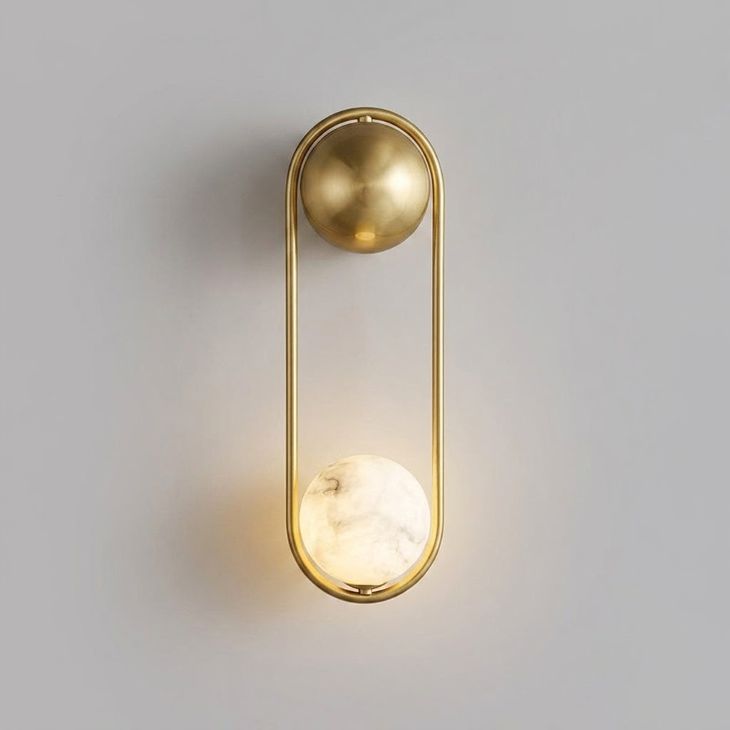 Arvior albasten wandlamp