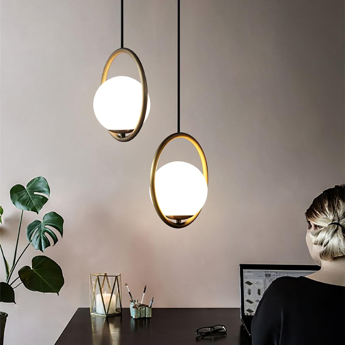 Valcendre messing hanglamp