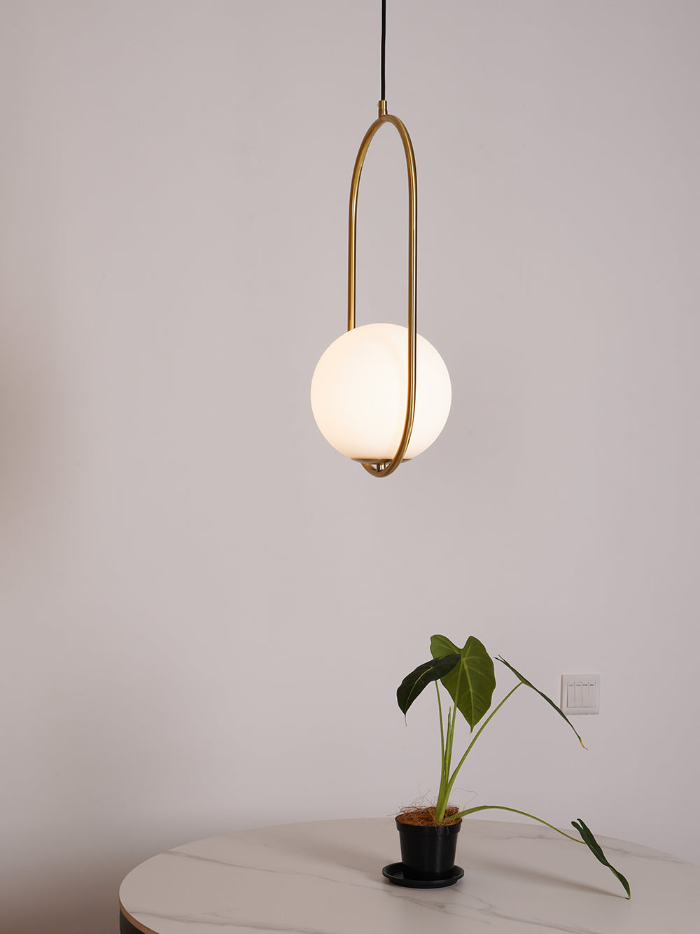 Orieria Moderne hanglamp van messing