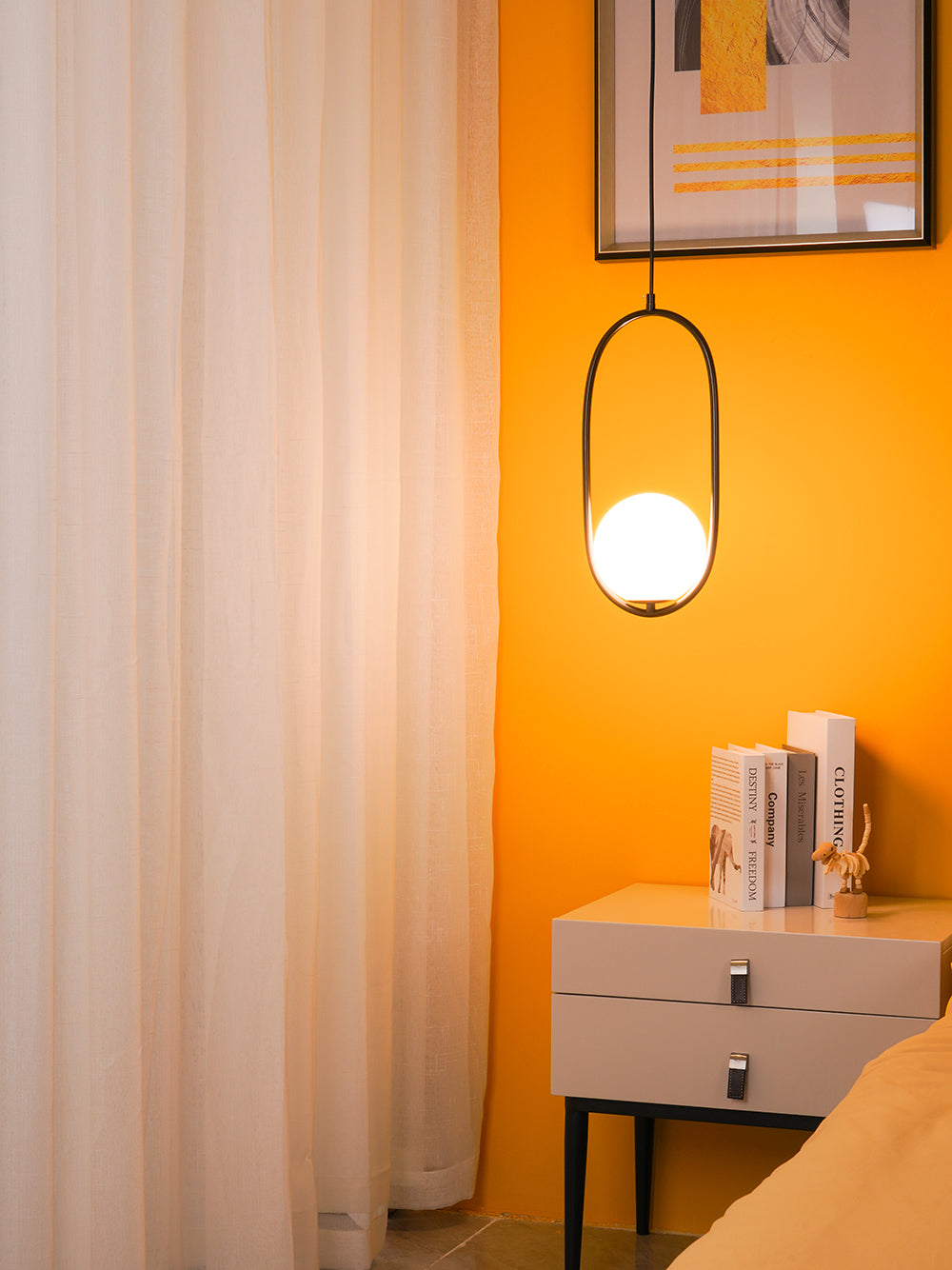 Orieria Moderne hanglamp van messing