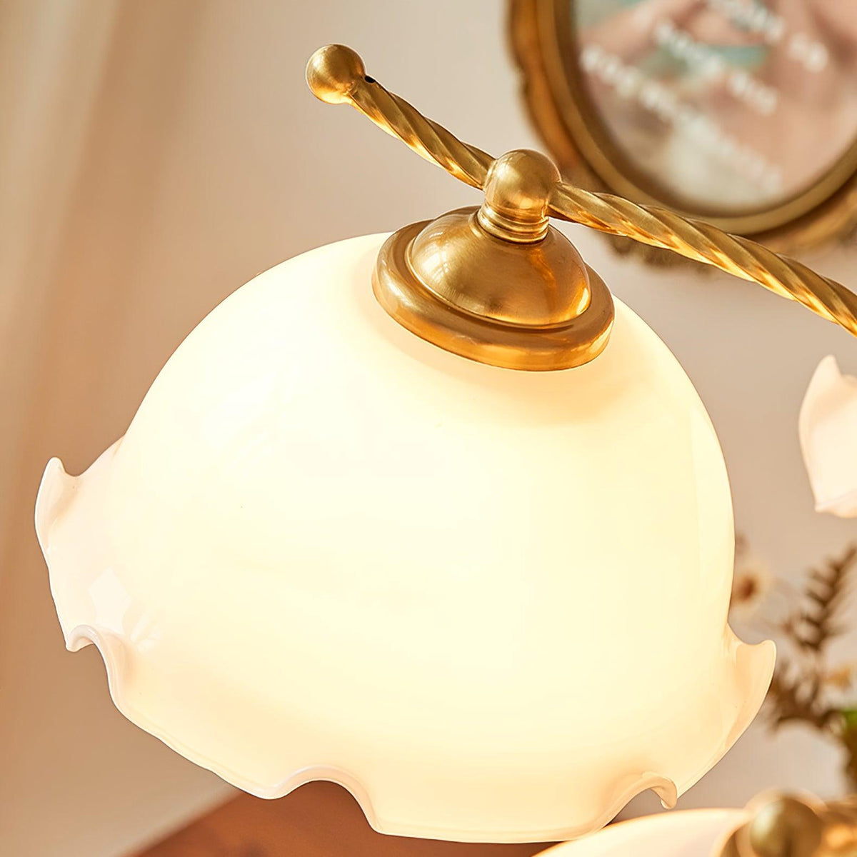 Daisy Vintage glas Kroonluchter