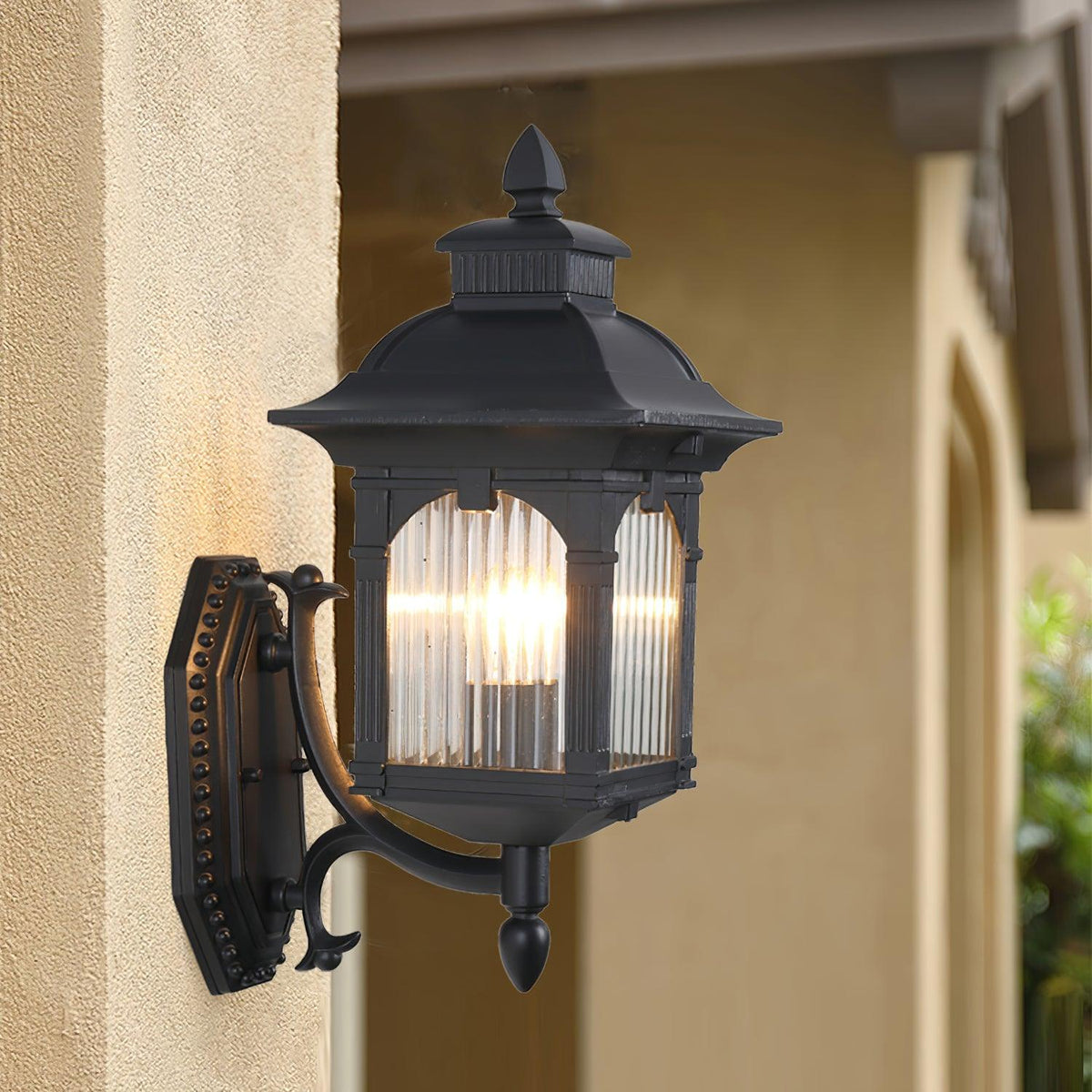 Artalil Victoriaanse buitenwandlamp van kunststof