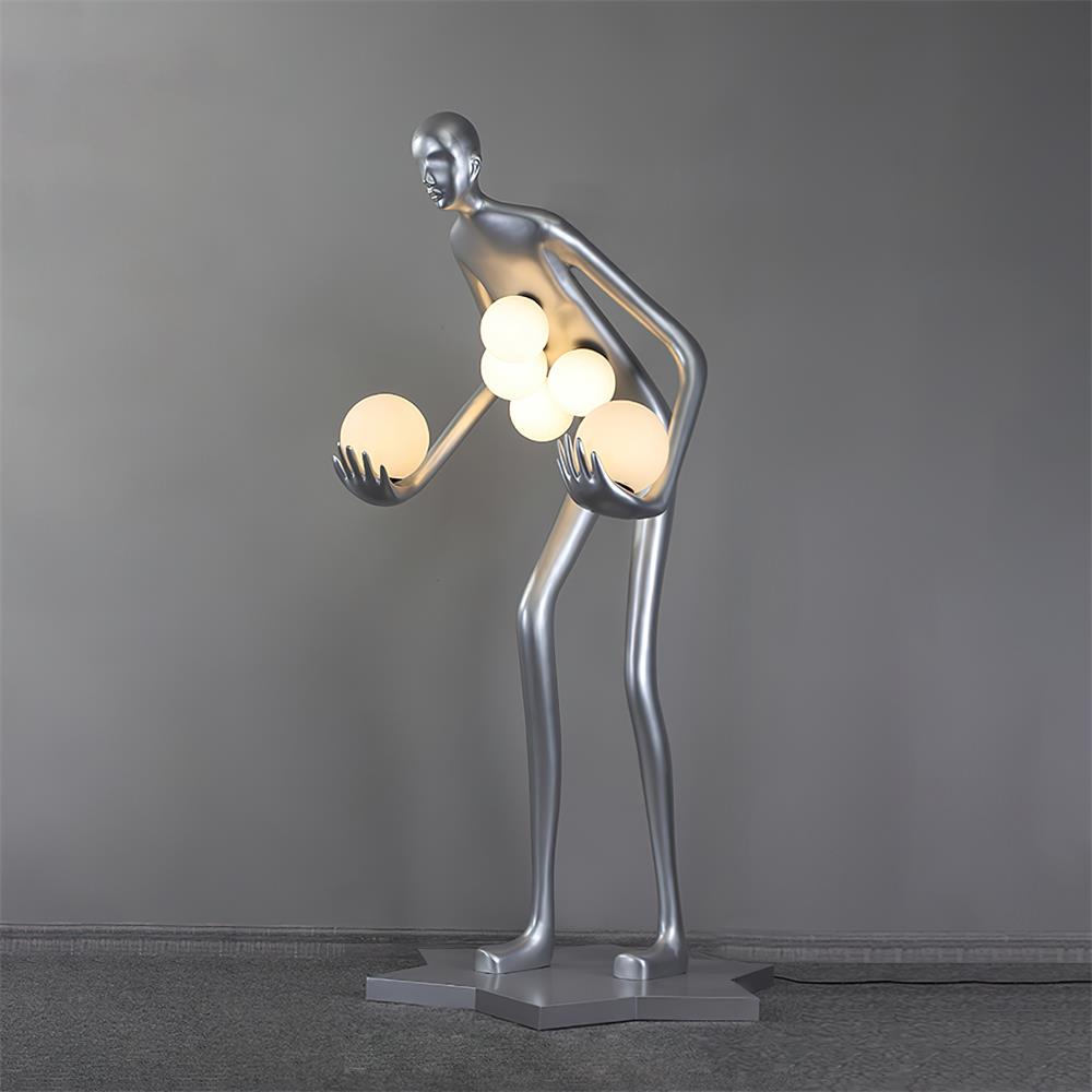 Foam vloerlamp