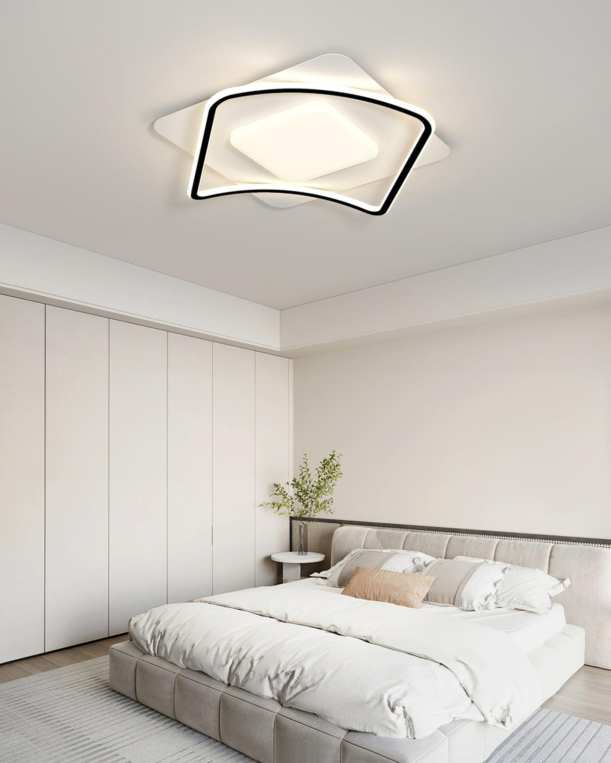 Norisiella plafondlamp minimalistisch Geometry LED