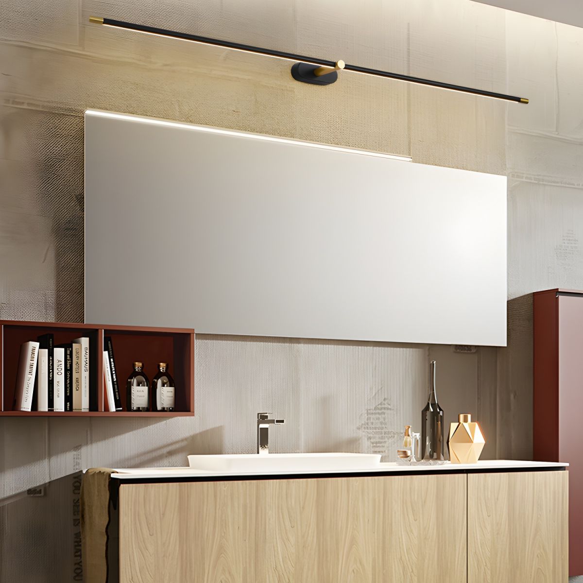 Veleniella wandlamp Lineair Met Stekker