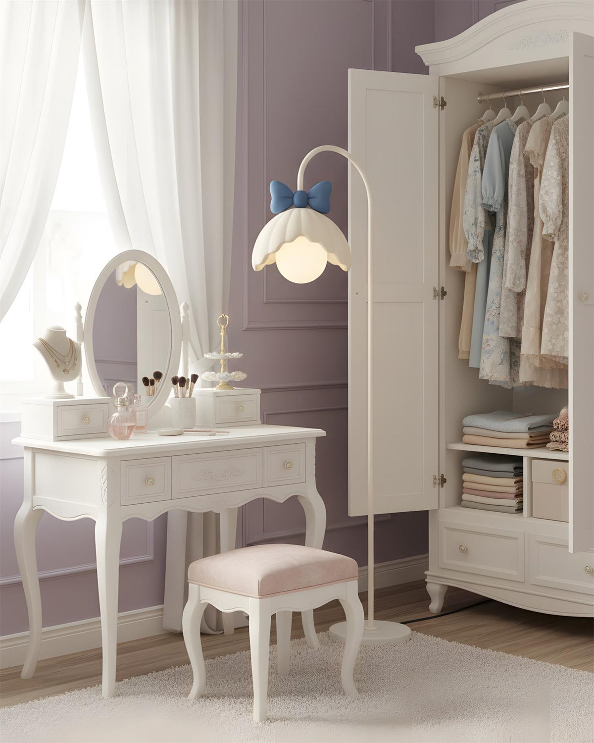 Mademoiselle vloerlamp