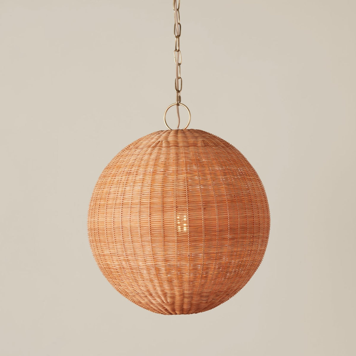 Ravisaya rotan hanglamp rond