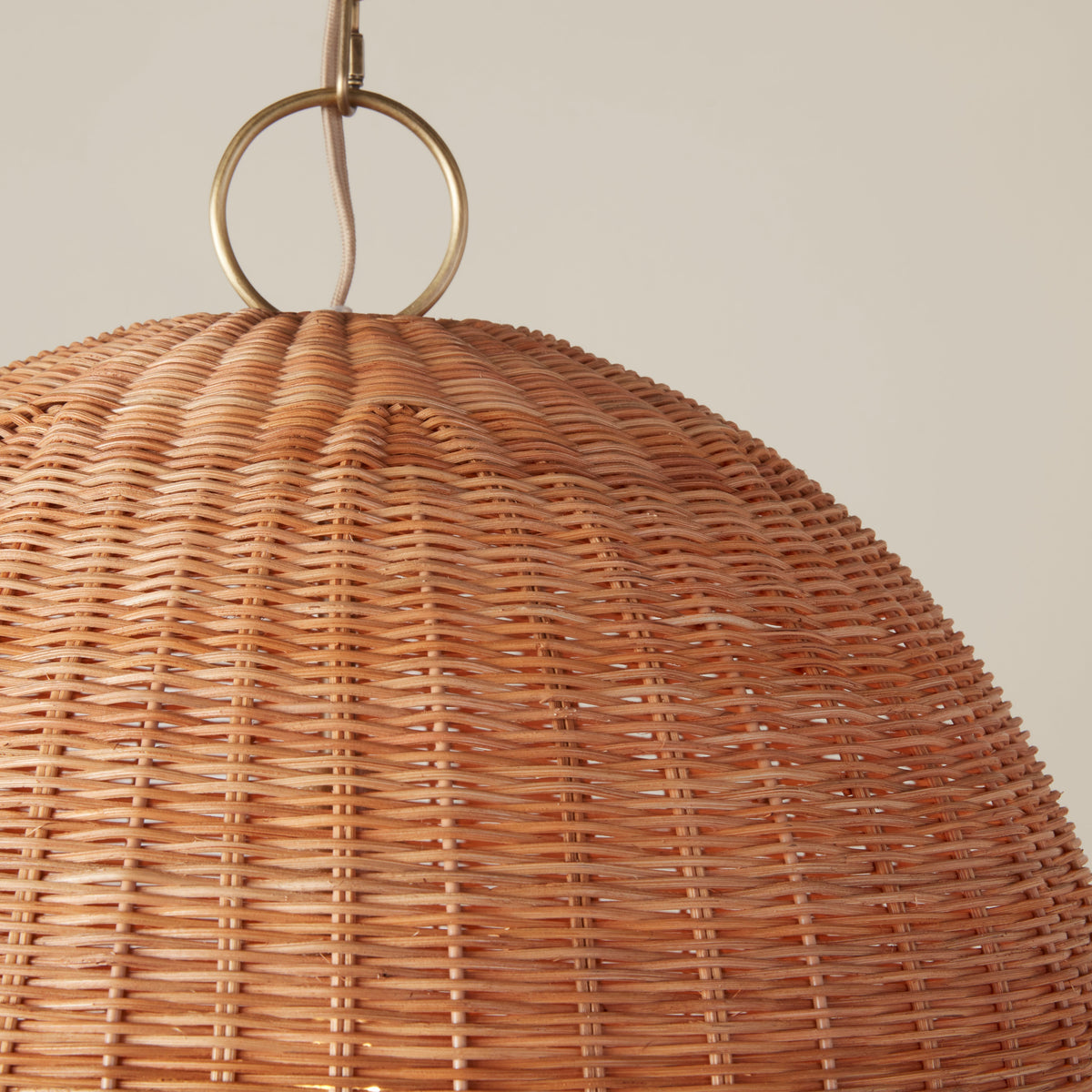Ravisaya rotan hanglamp rond